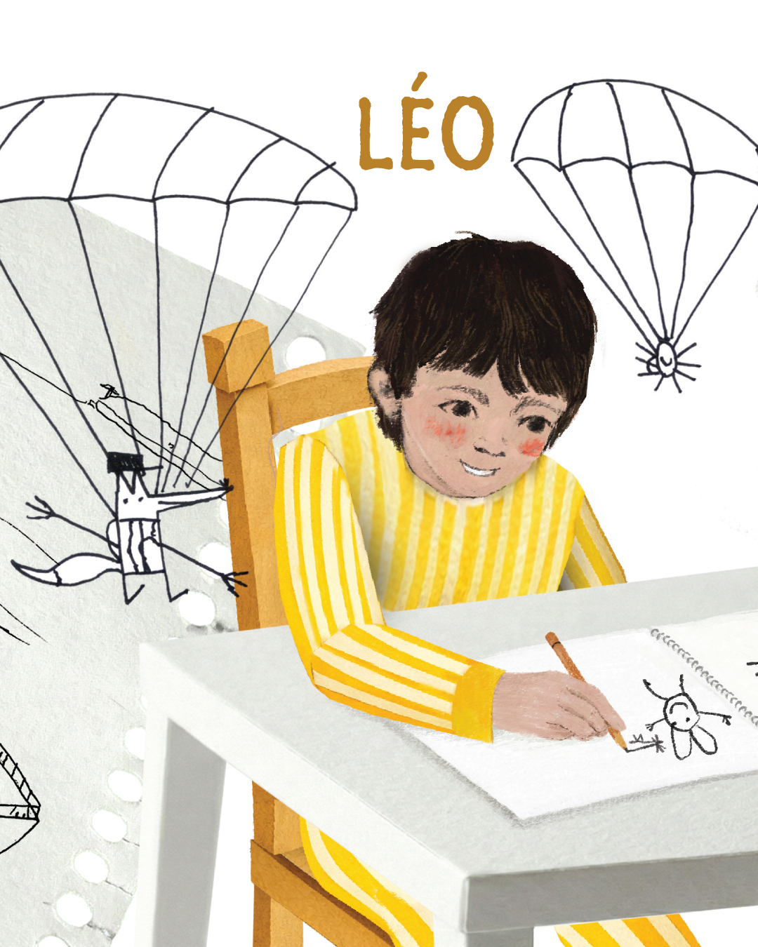 Léo's character card
